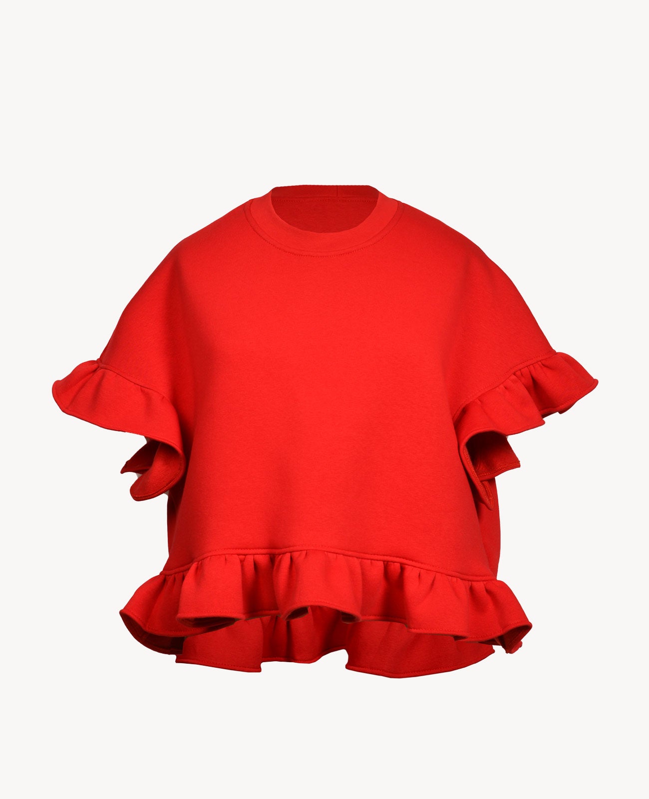 Red Peony Blouse