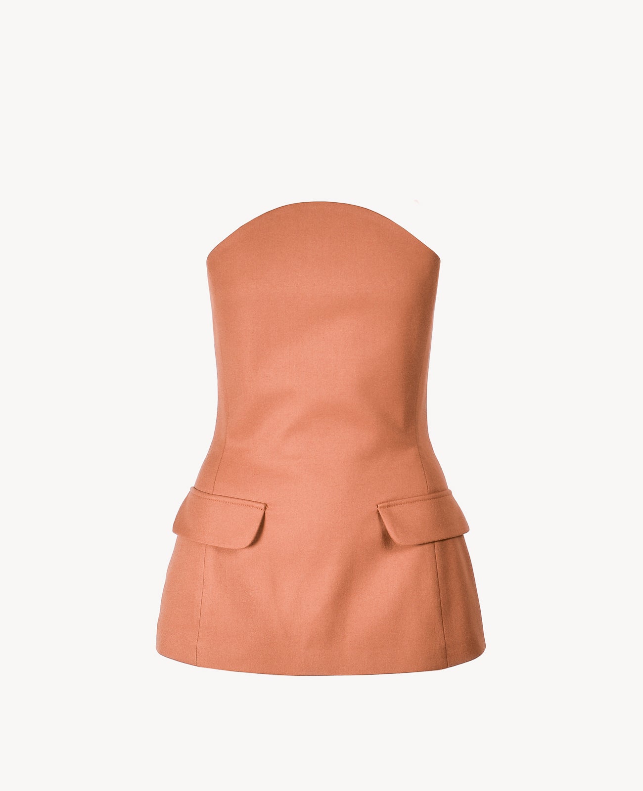Brown Corset Top