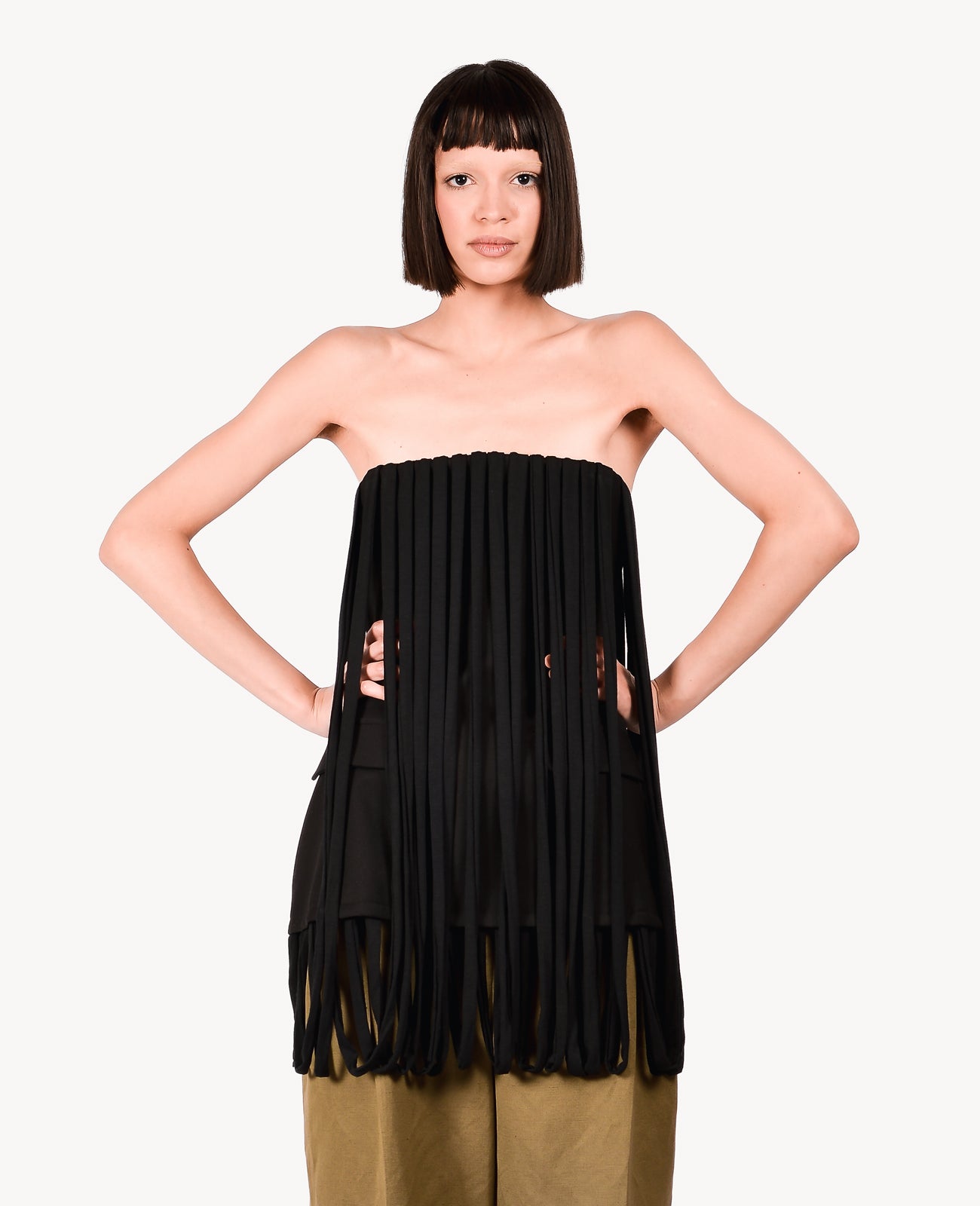 Cable Corset Top