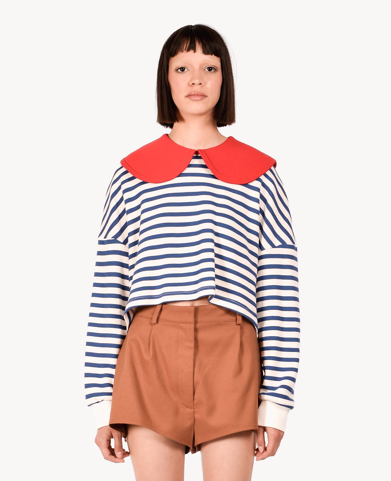 Striped Orchid Sweatshirt