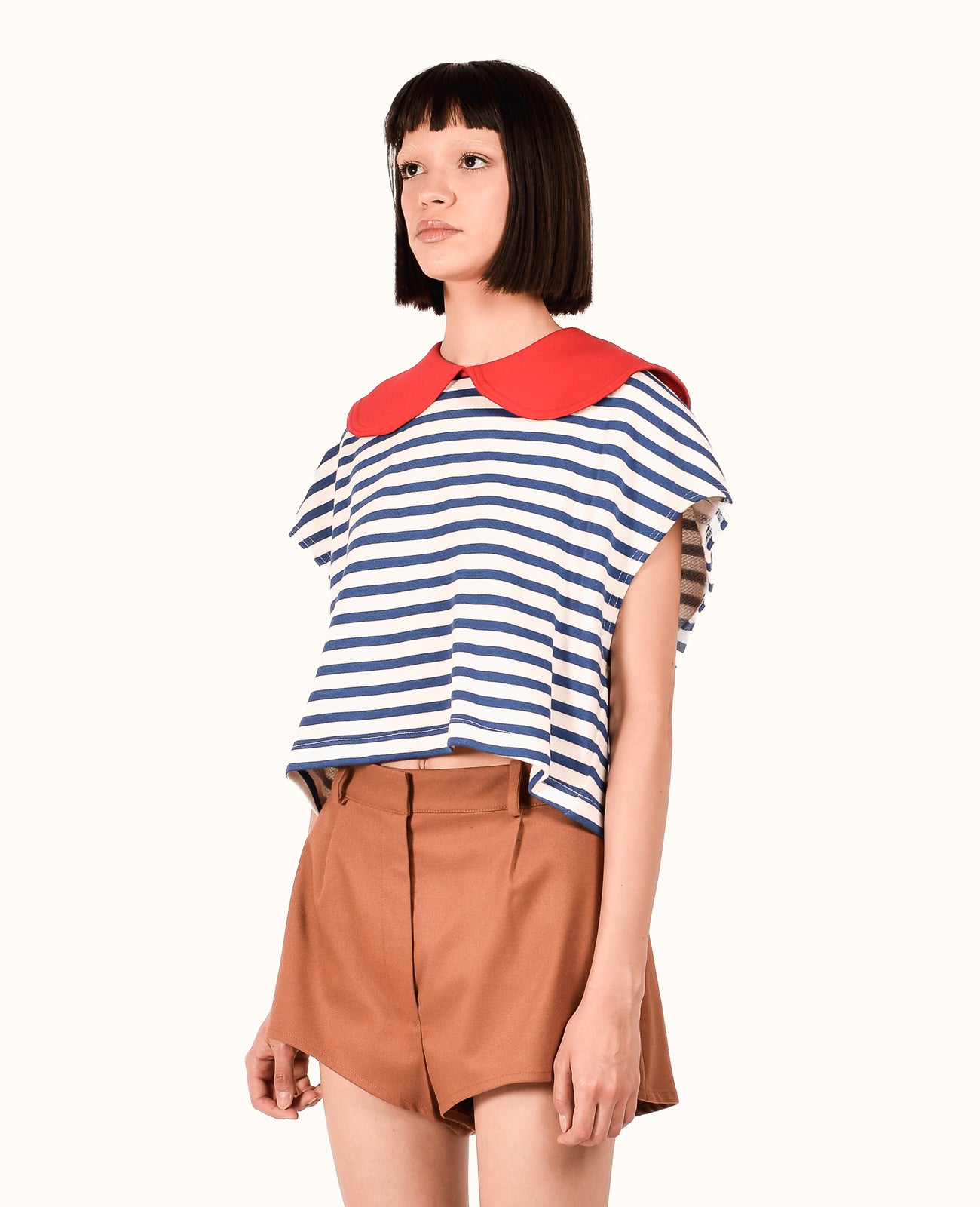 Striped Orchid Top