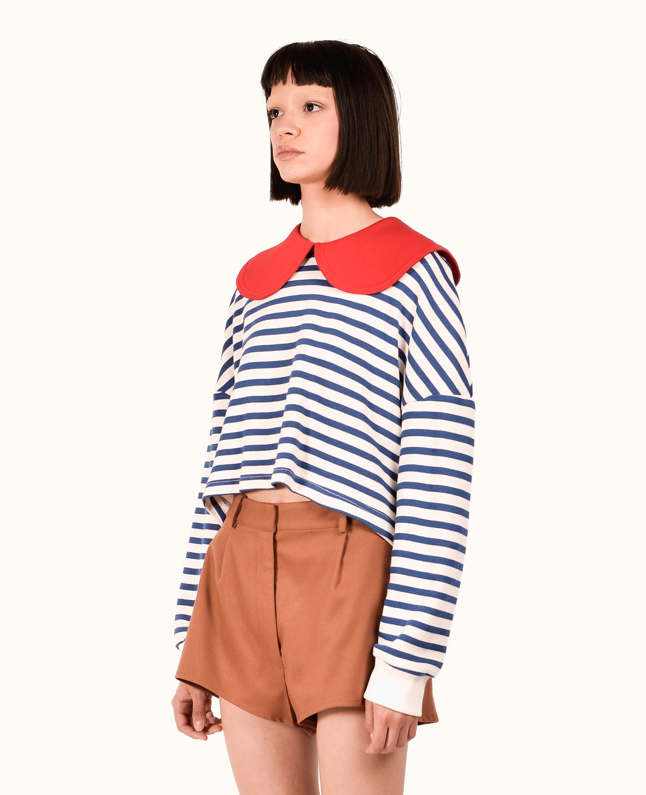 Striped Orchid Sweatshirt