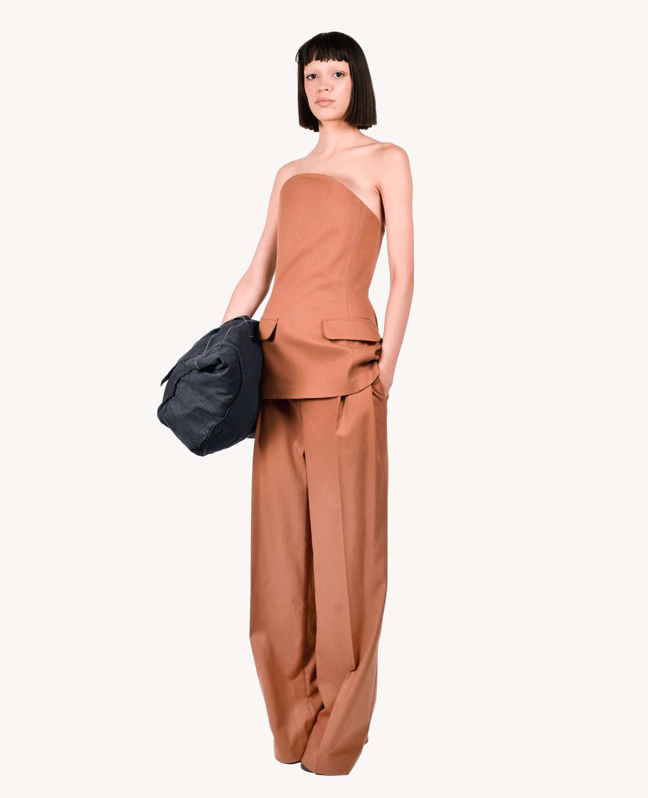 Brown Corset Top