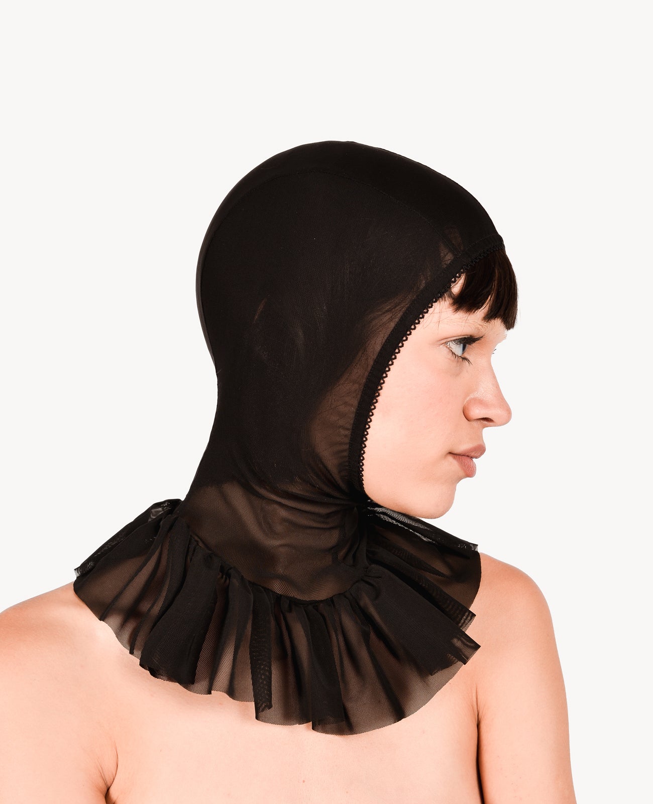 Ruffled Hood