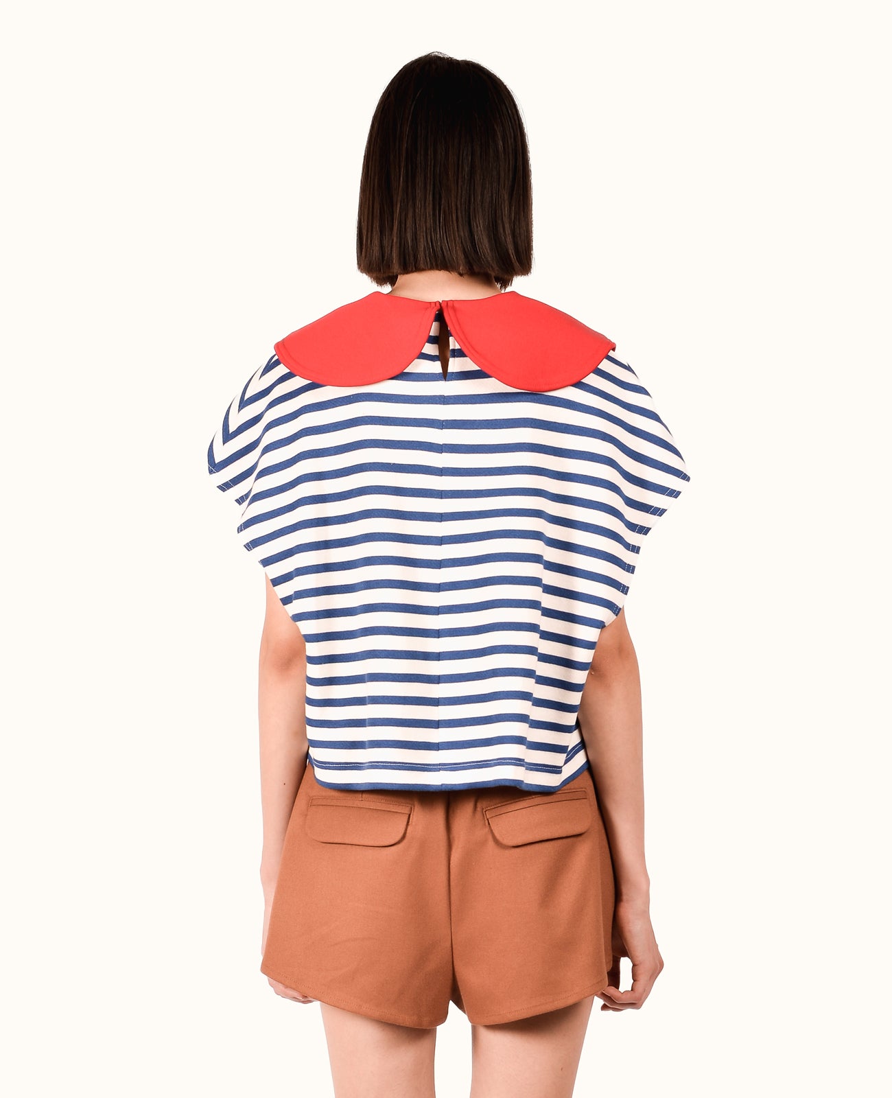 Striped Orchid Top