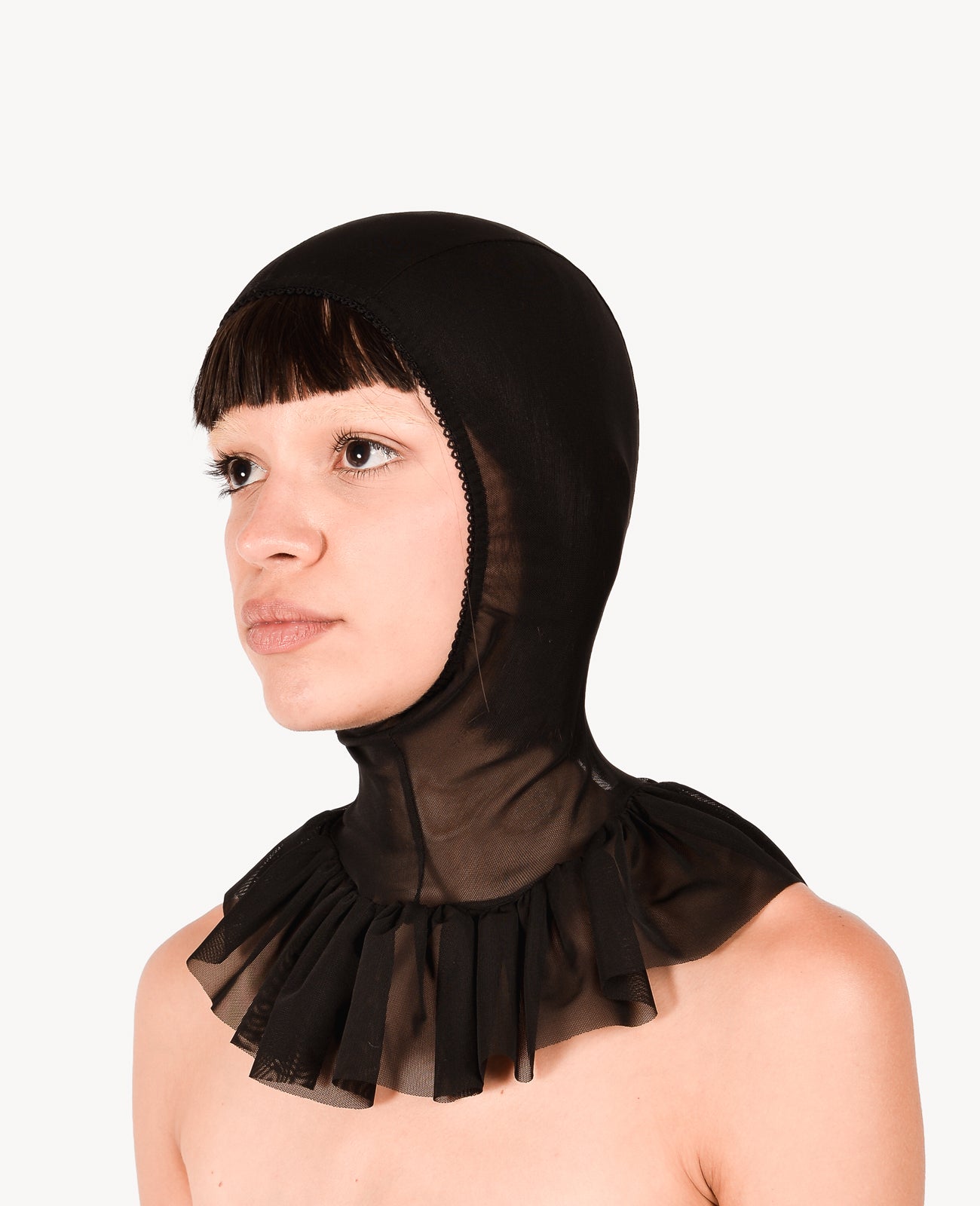 Ruffled Hood