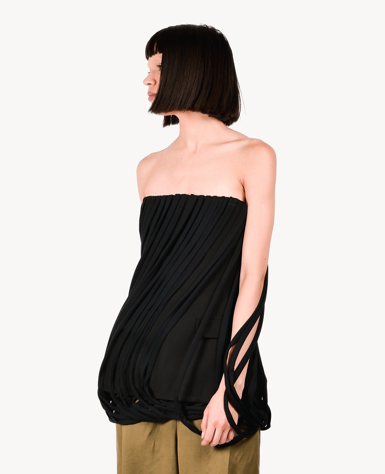 Cable Corset Top