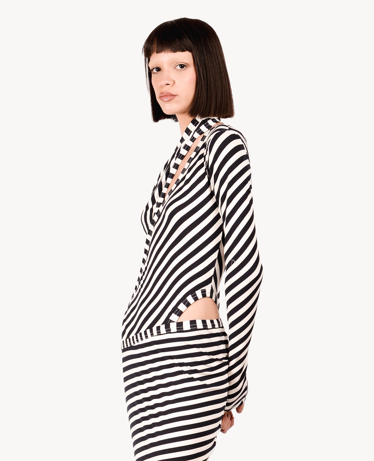 Navy Hug Dress