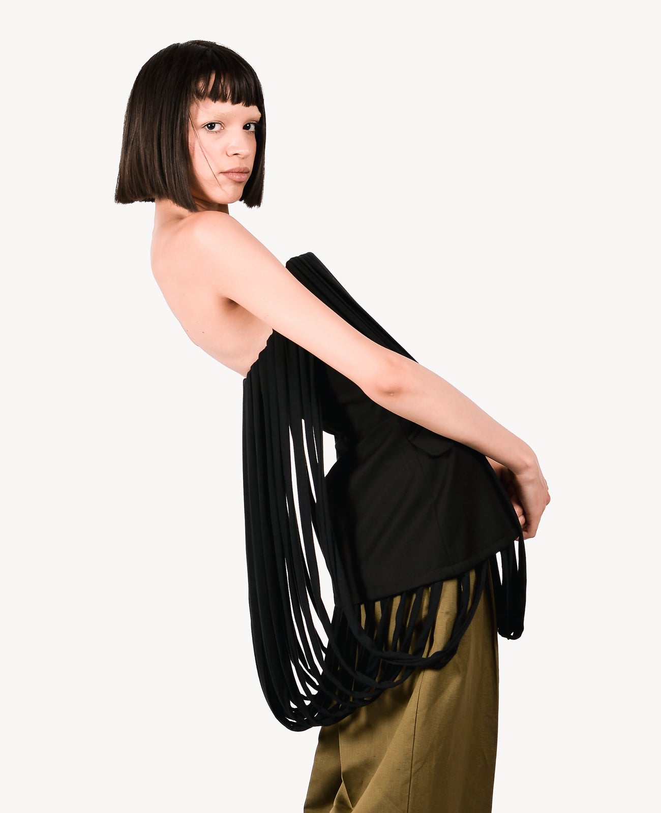 Cable Corset Top