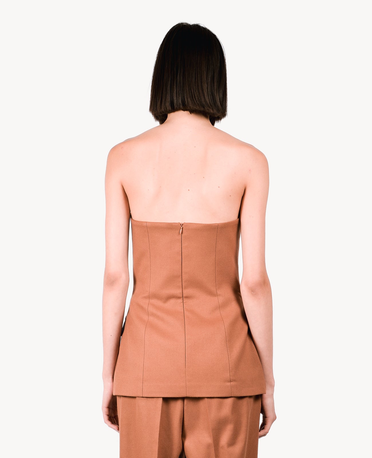 Brown Corset Top