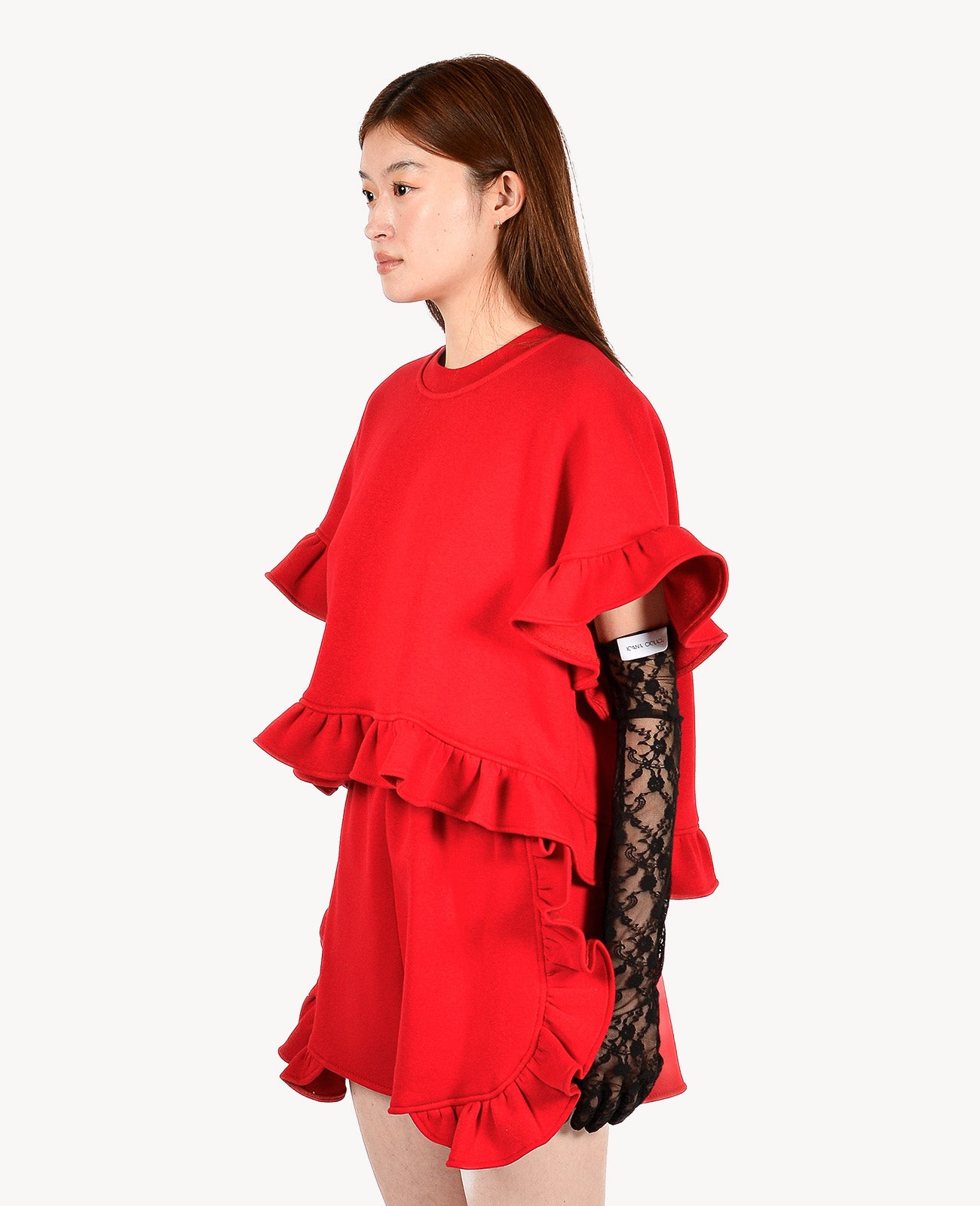 Red Peony Blouse