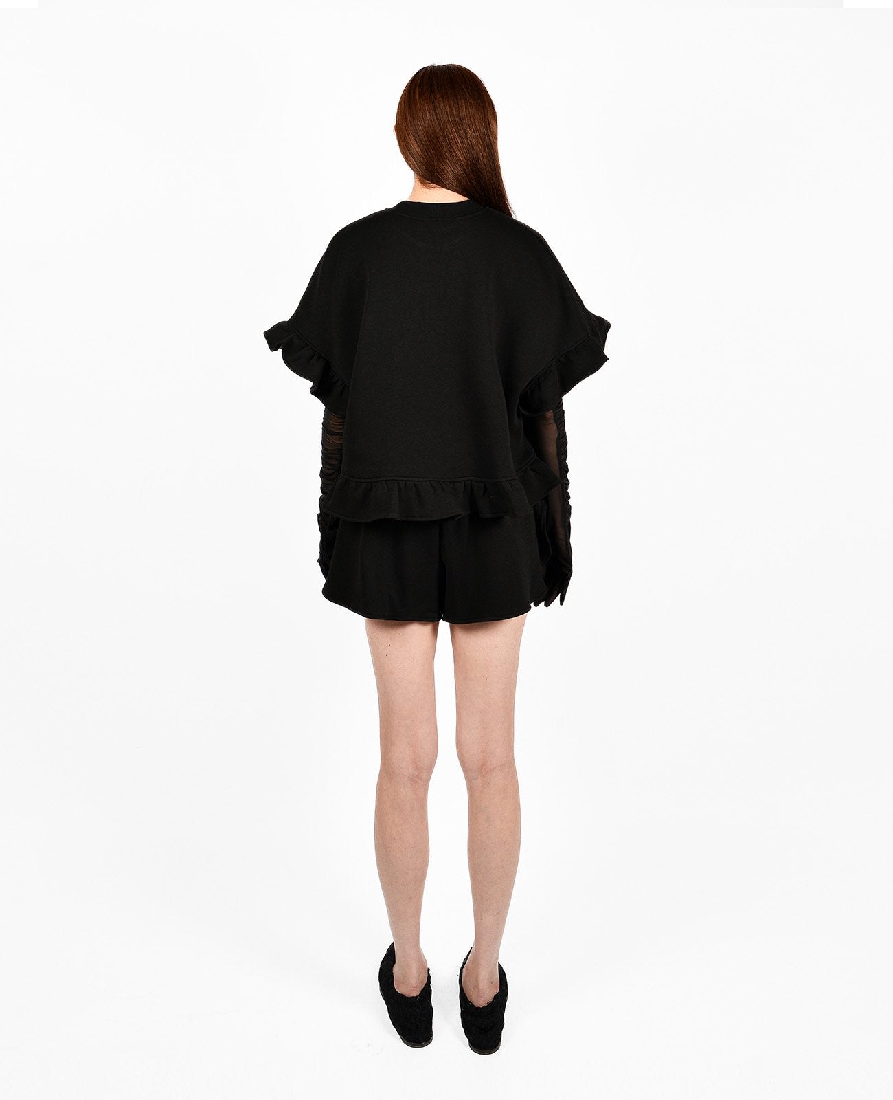 Black Peony Blouse