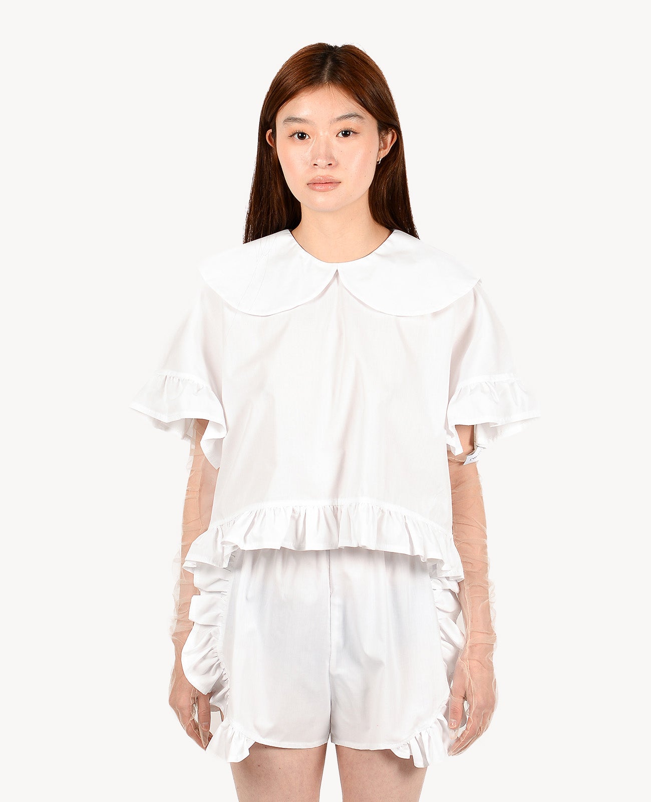 White Dahlia Blouse