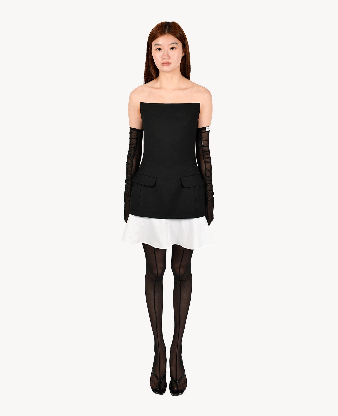 Mixed Corset Dress