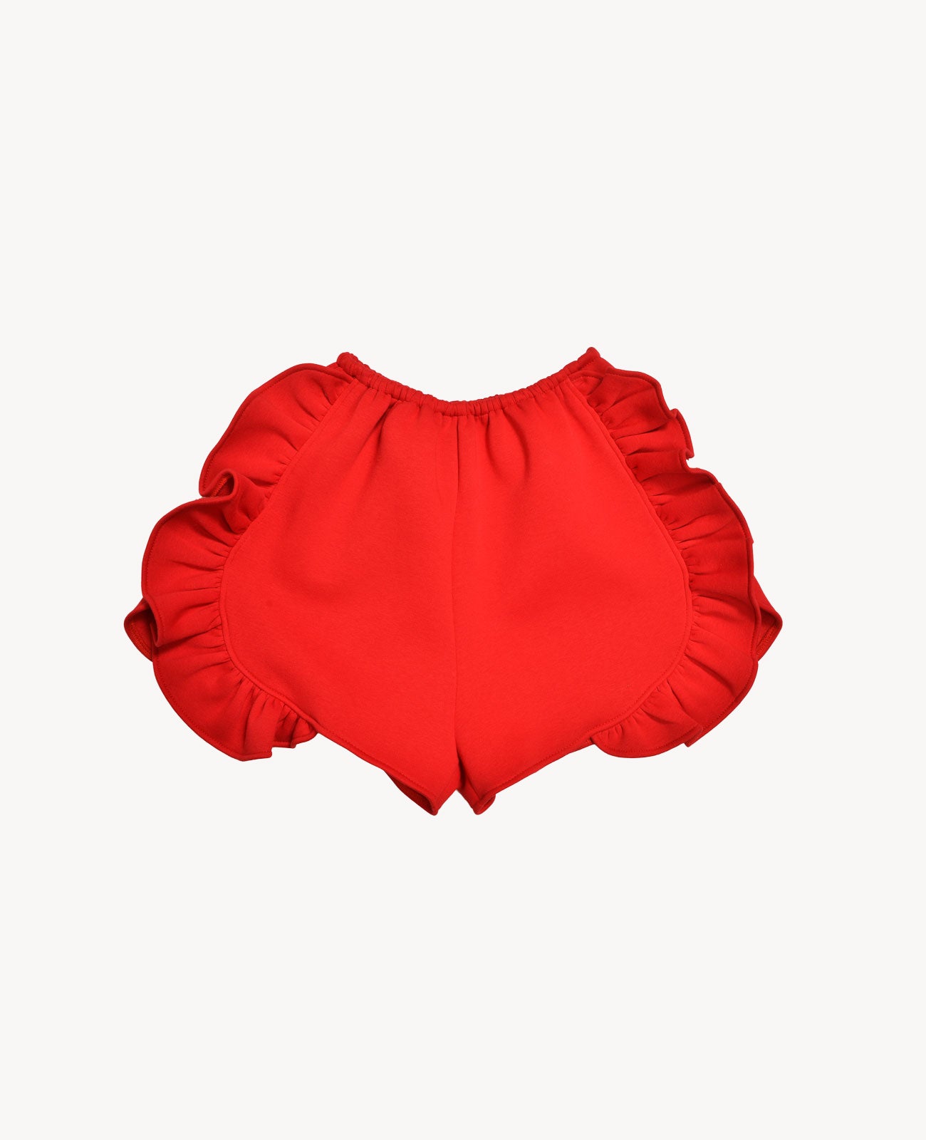 Red Peony Shorts