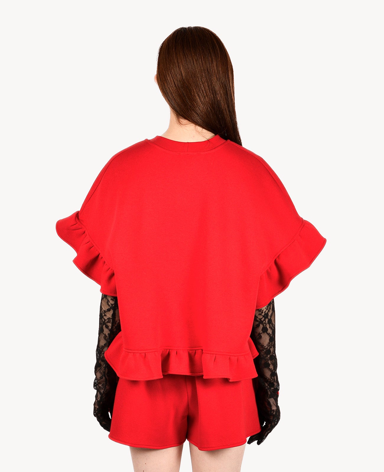 Red Peony Blouse